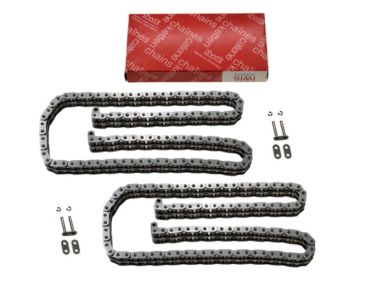 2x timing chains for Porsche 911 F G '65-'89 964 993 engine IWIS DIVIDED