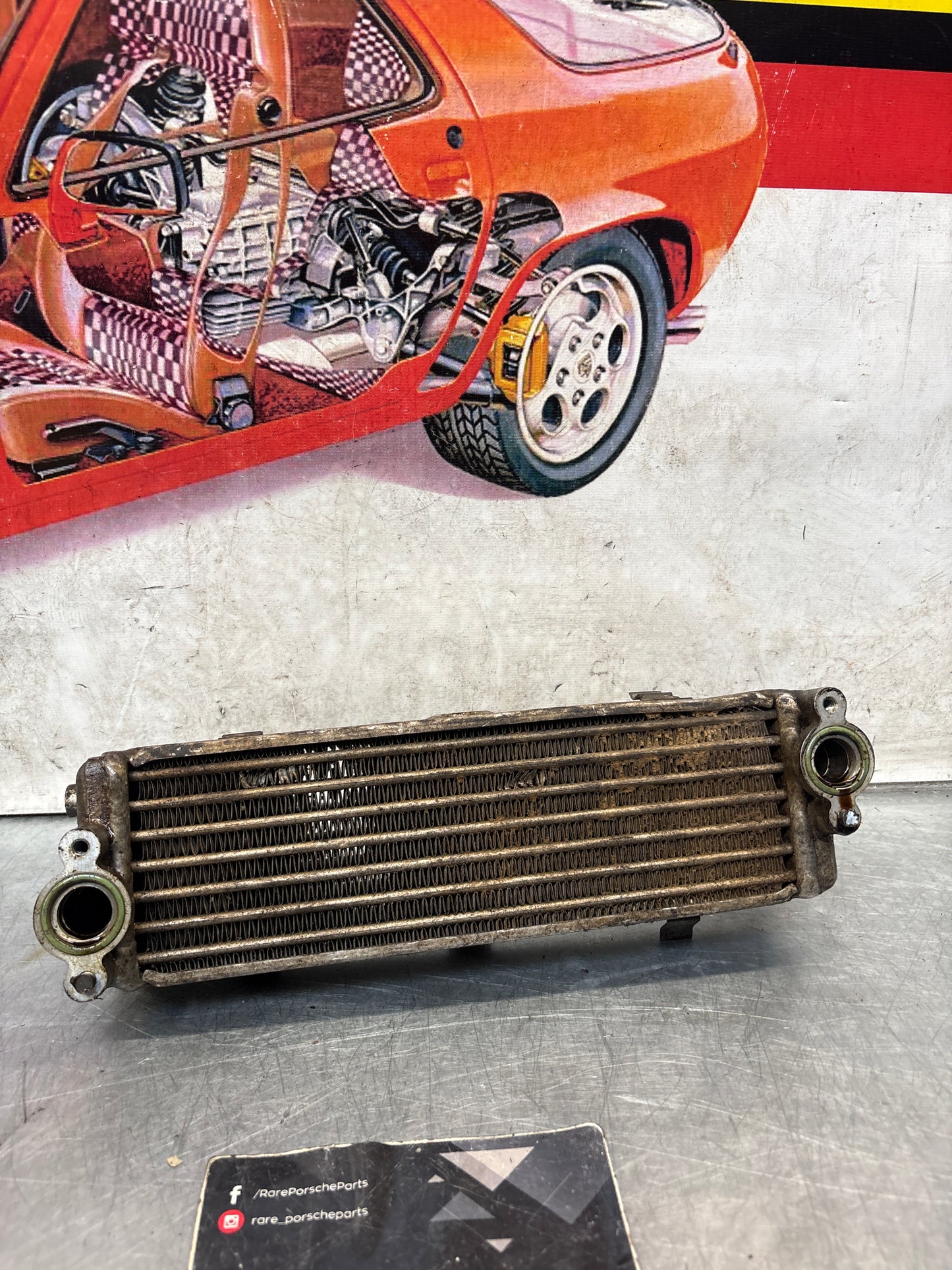 Porsche 968 Oil Cooler 94420730901 used