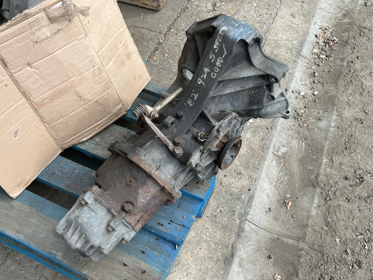 Porsche 924 MD gearbox used
