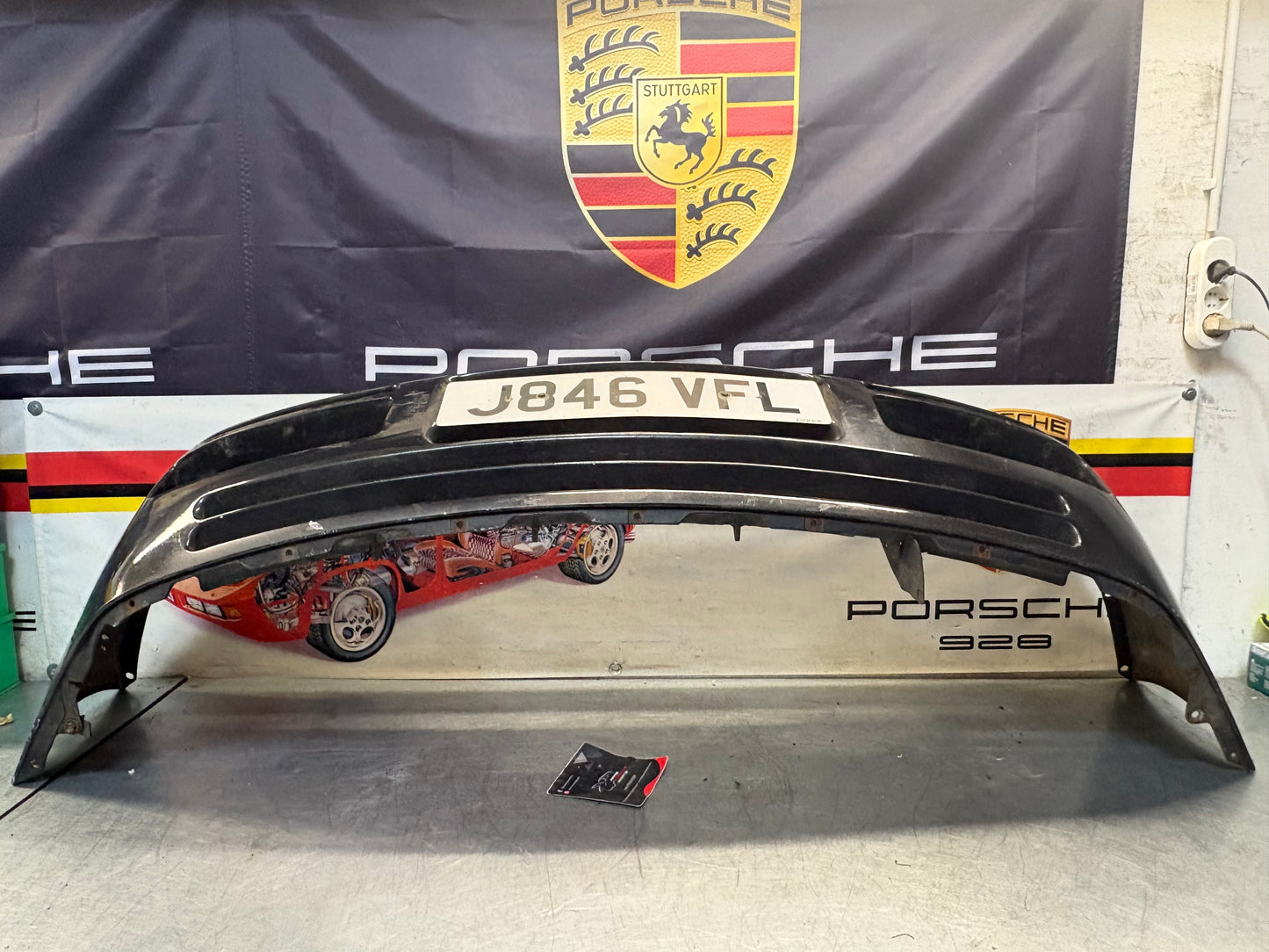 Porsche 944 S2 / Late turbo front bumper, used condition 95150537100