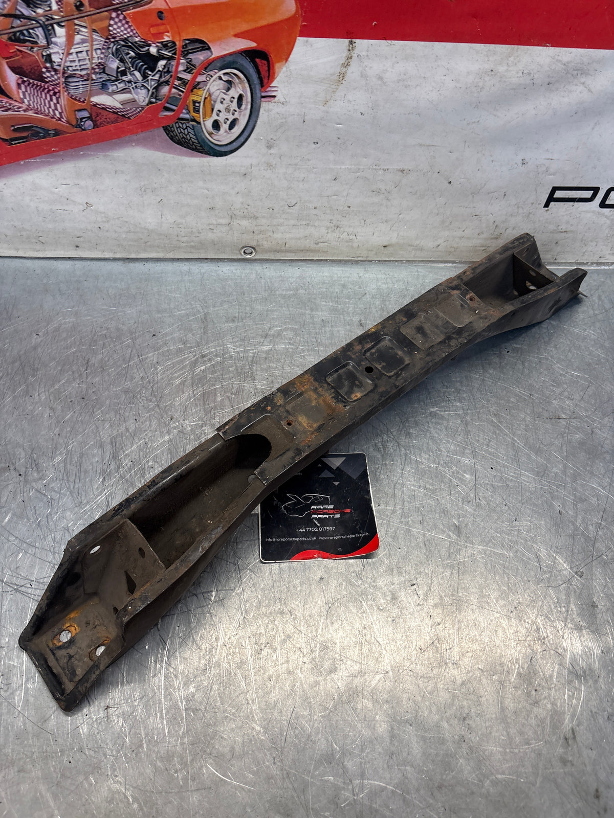 Porsche 924 engine cross member, used 477407321J