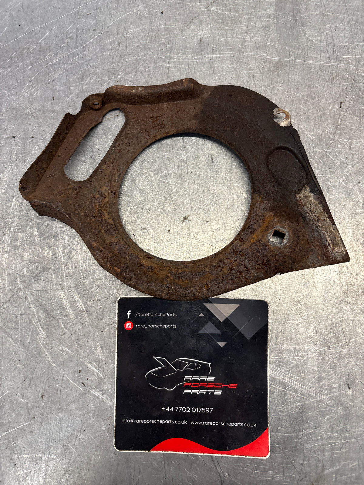 Porsche 914 generator cover plate, for spares or repair 021119281D