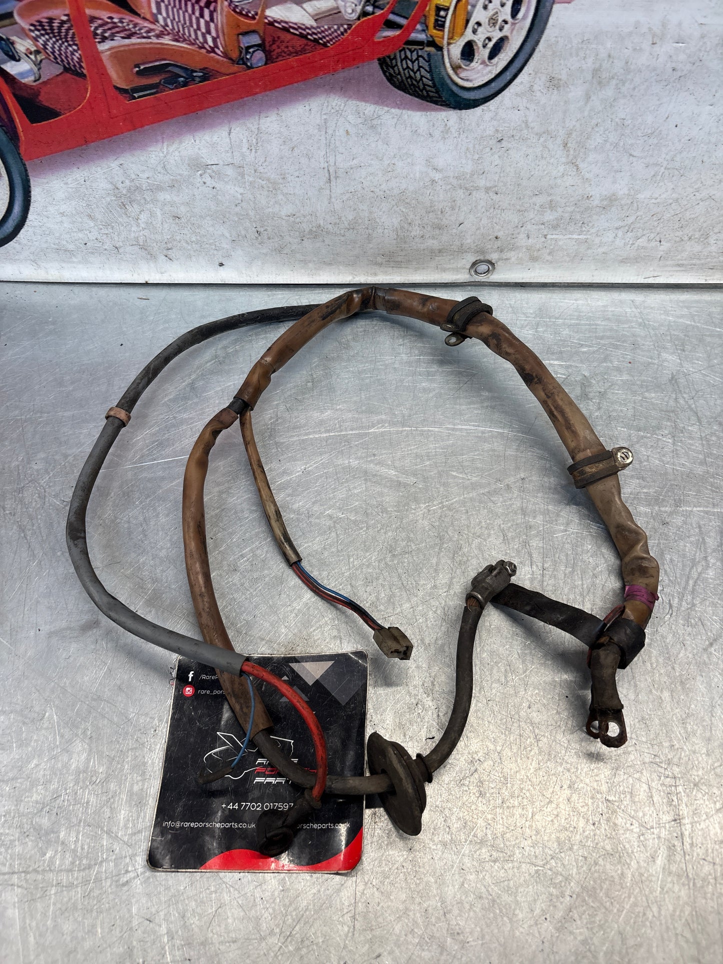 Porsche 944 LHD 82-85,5 starter/alternator loom, used 94461201501