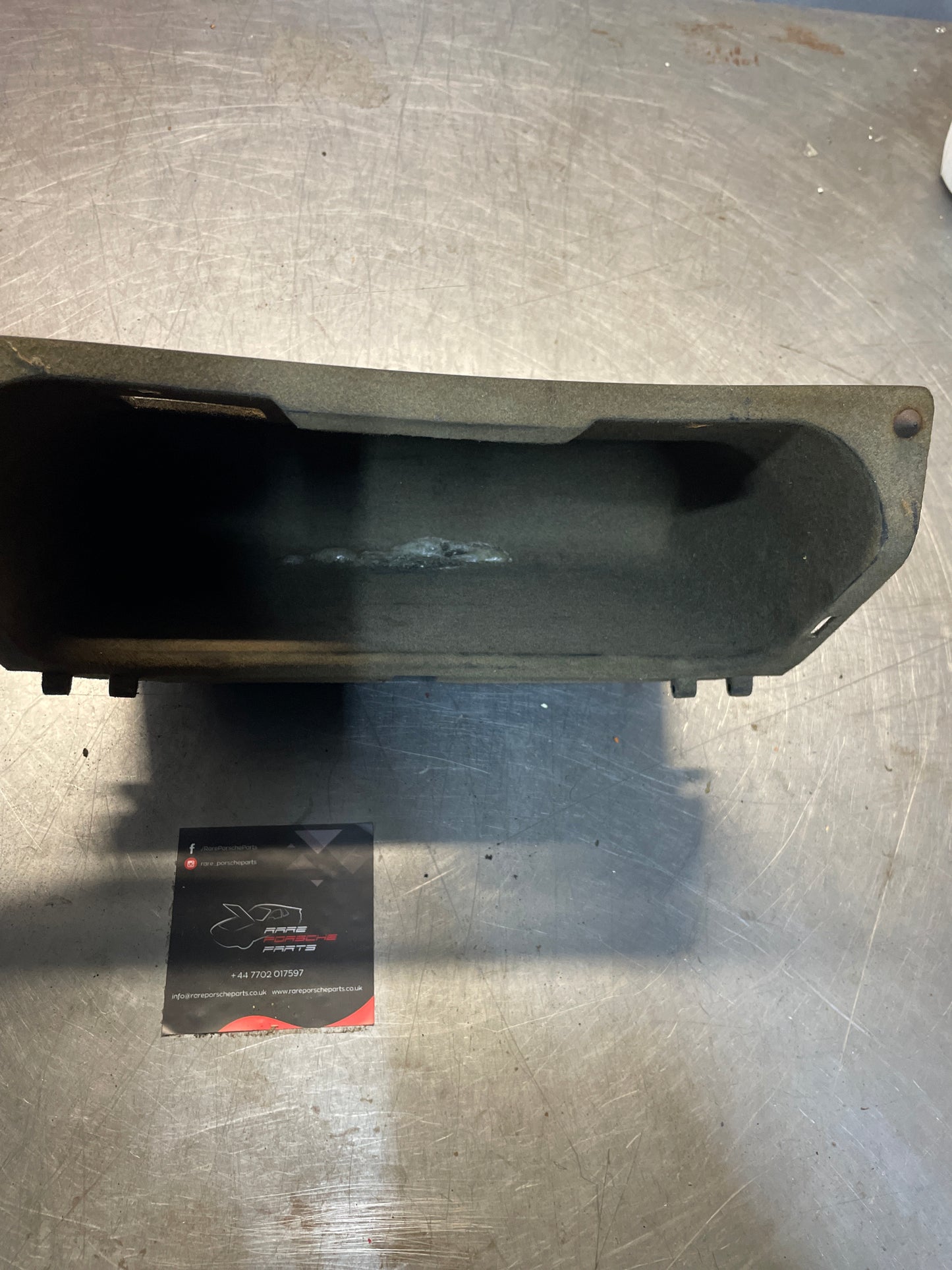 Porsche 924 glovebox, grey used 477857095A