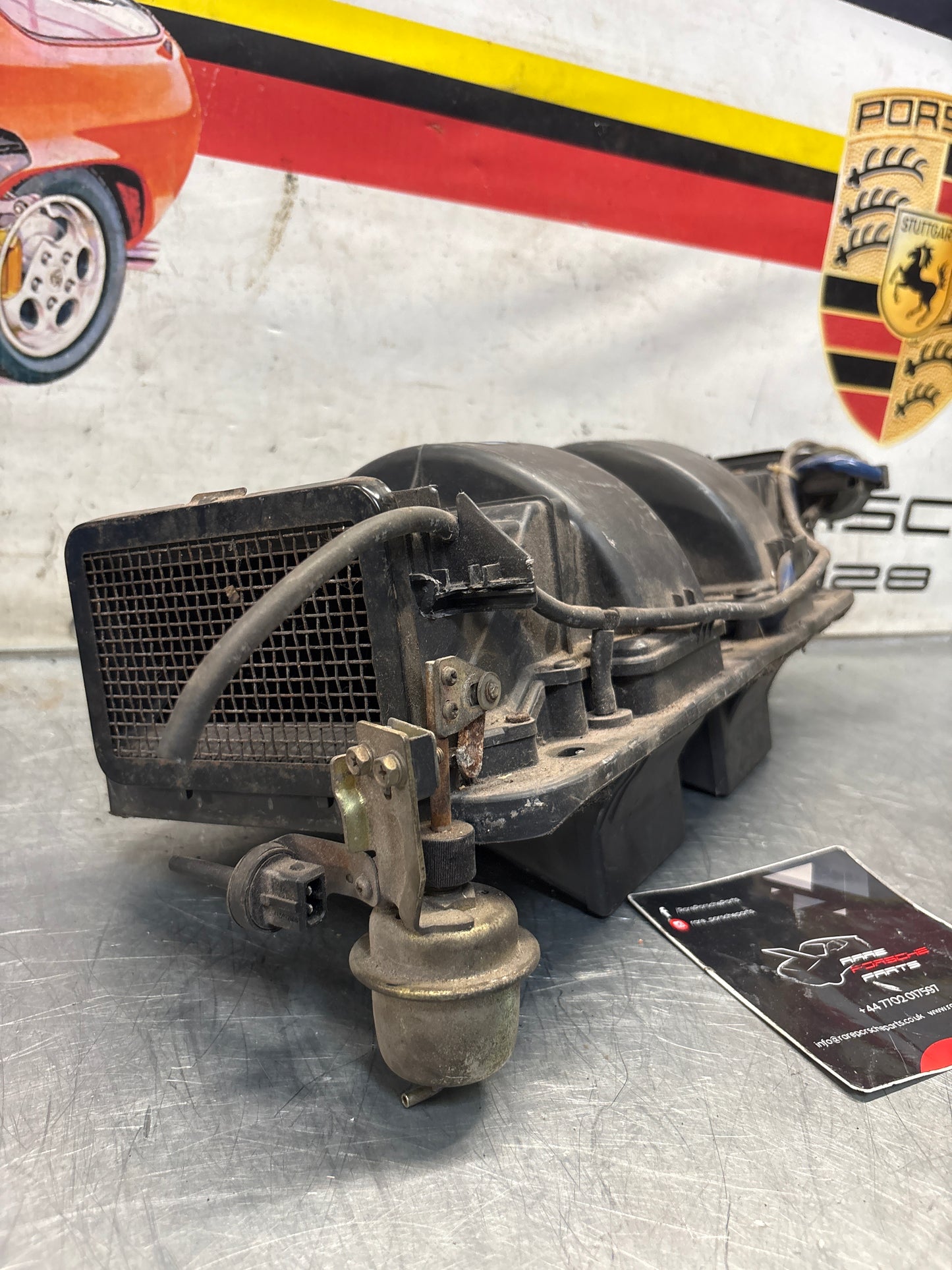 Porsche 944 heater box blower motor, used 94457301501
