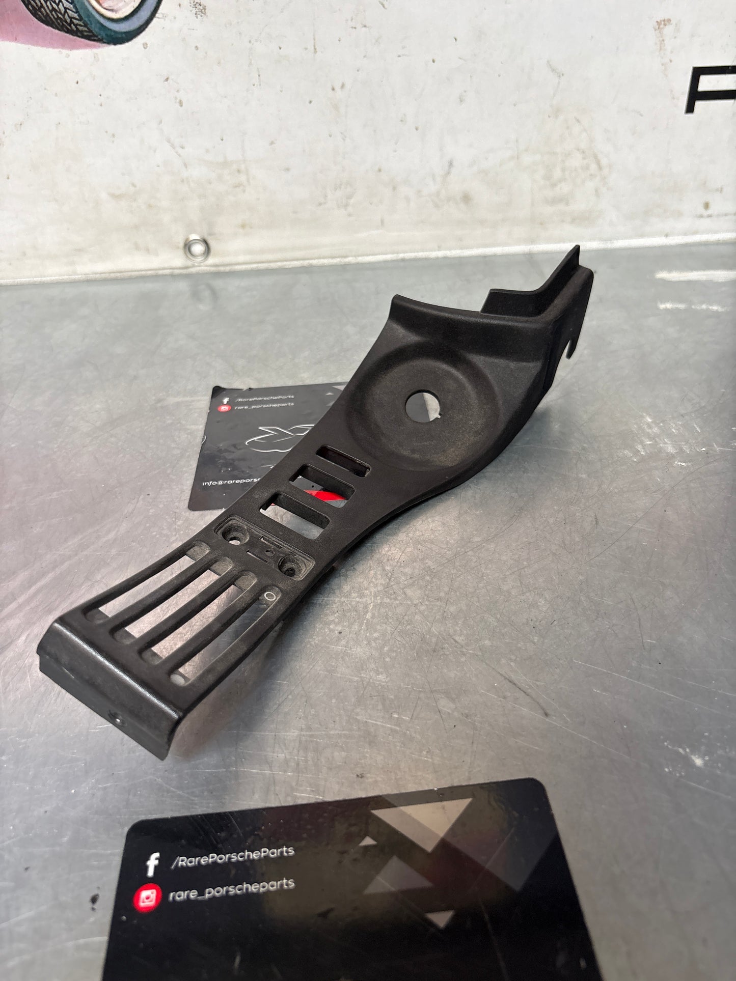 Porsche 944 Turbo S2 / 968 Left side steering wheel dash trim bezel, used, check the photos for damages! 94455242900