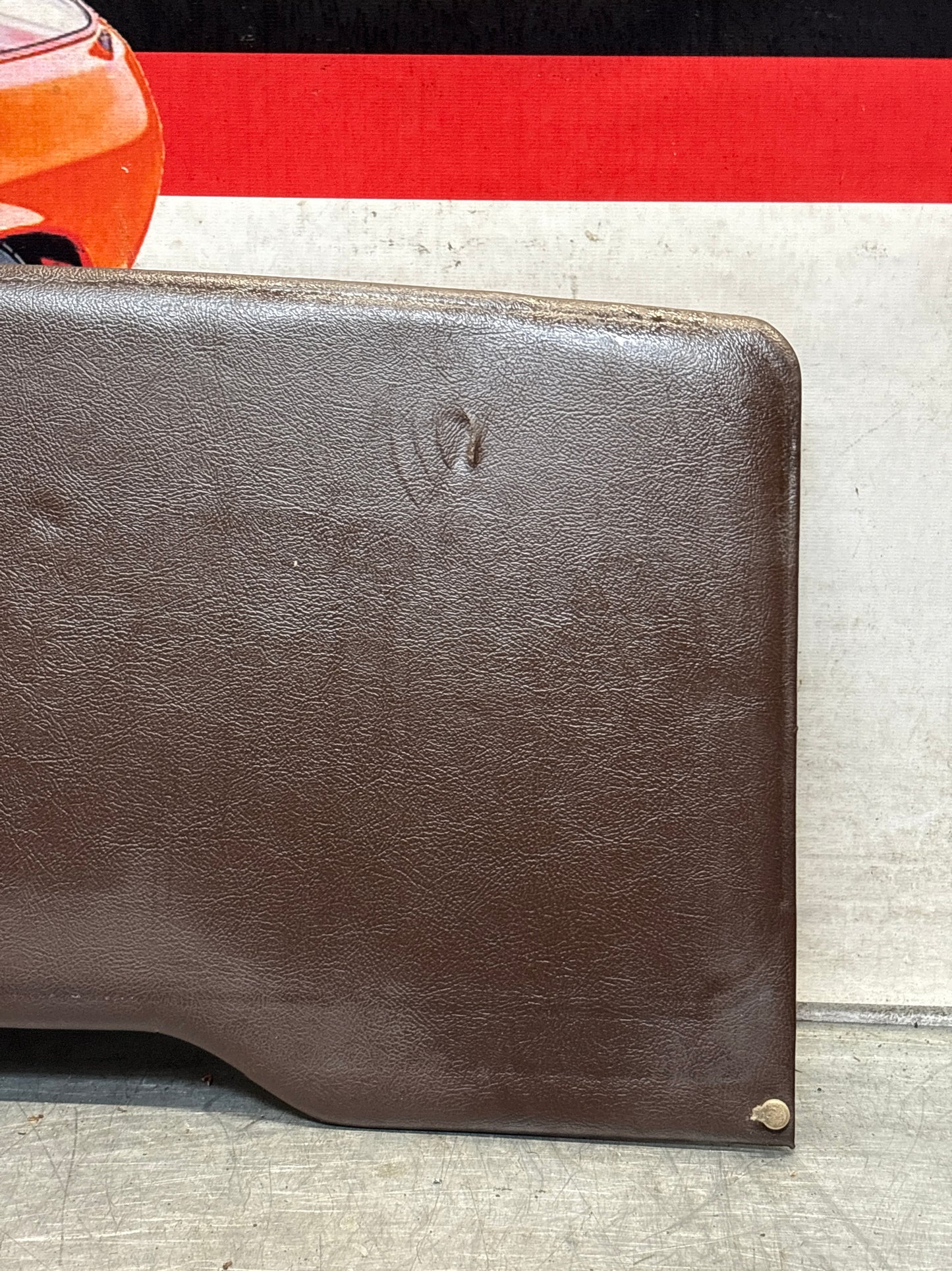 Porsche 928 sun roof headliner trim, brown, used 928564069504RB