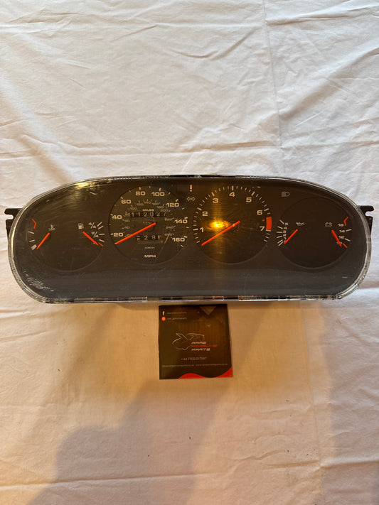 Porsche 944 dash clock binnacle pod speedometer, 94564131106 used 112027 miles