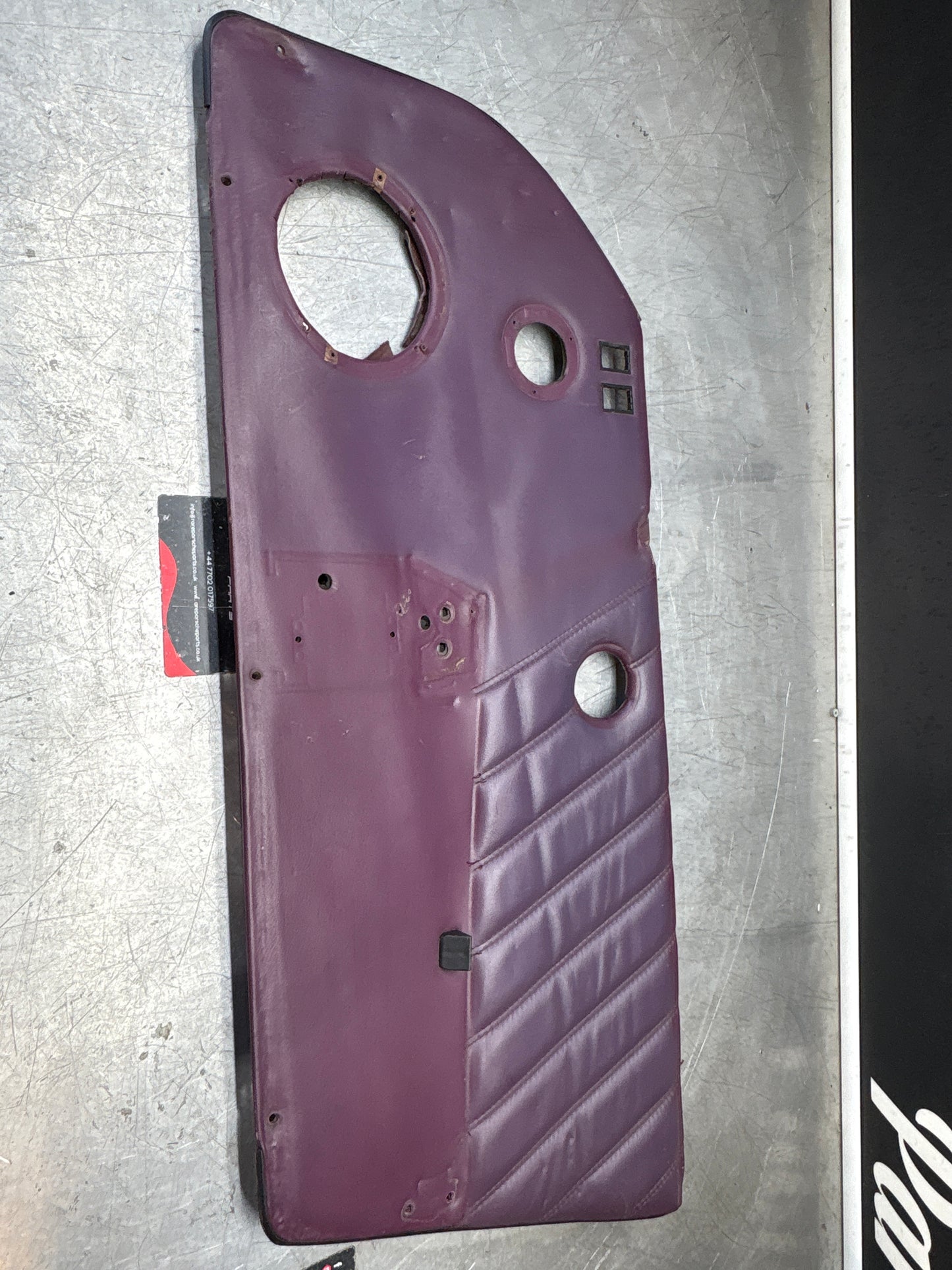 Porsche 911 964 right side door card, used