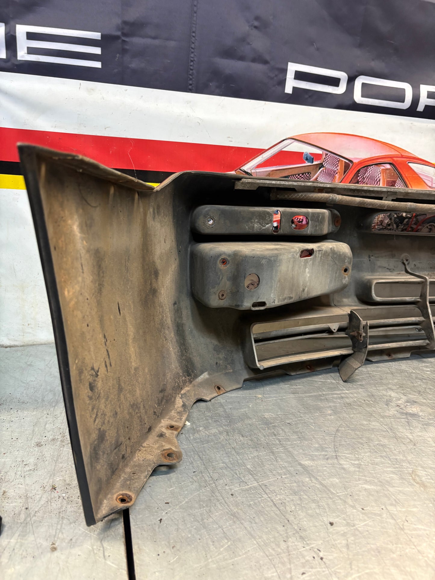 Porsche 944 S2 / Late turbo front bumper, used condition 95150537100