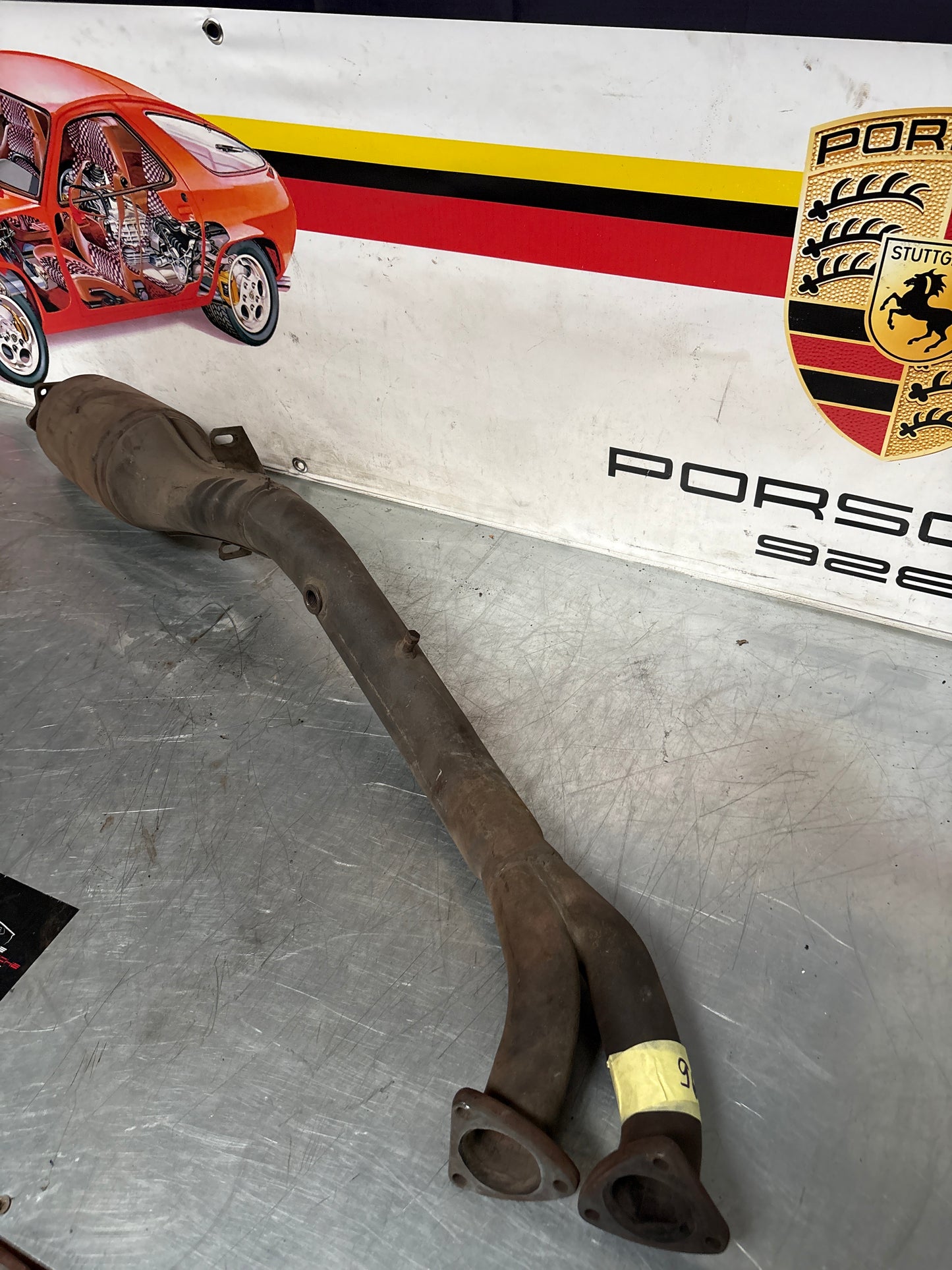 Porsche 968 Catalytic converter, used 94411108112