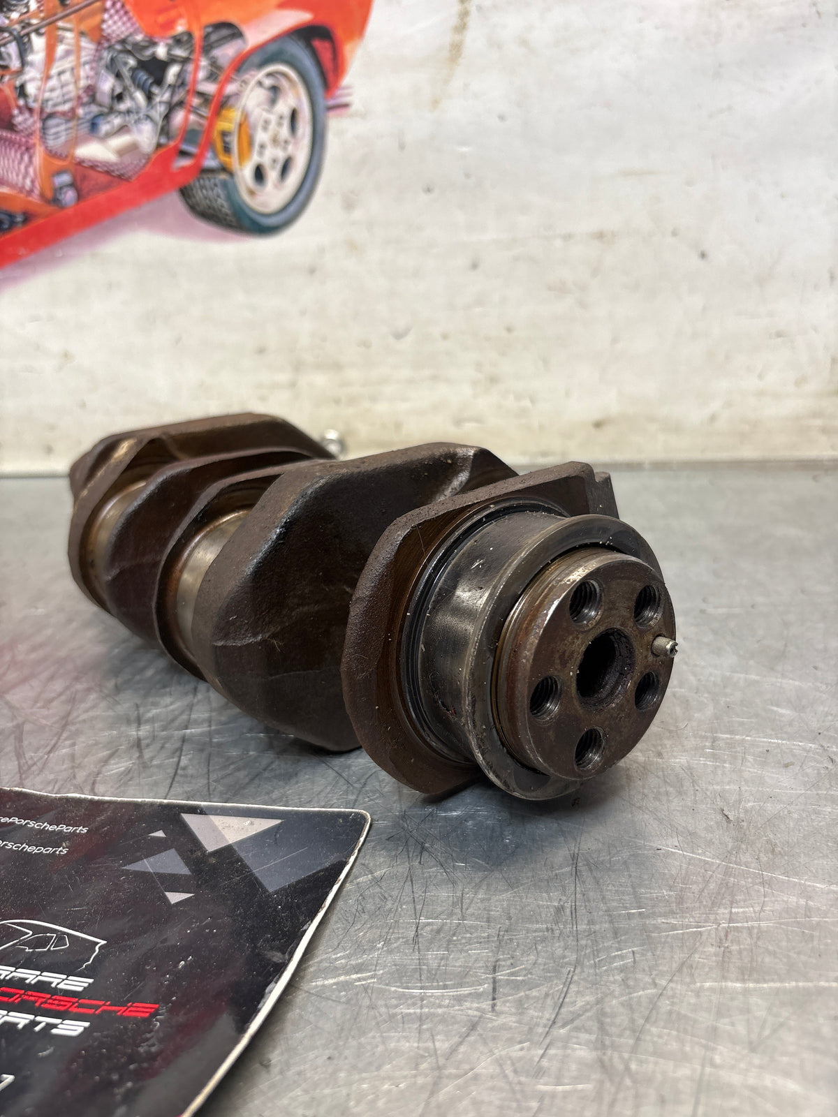 Porsche 914 1.7 crankshaft, 021105101, used