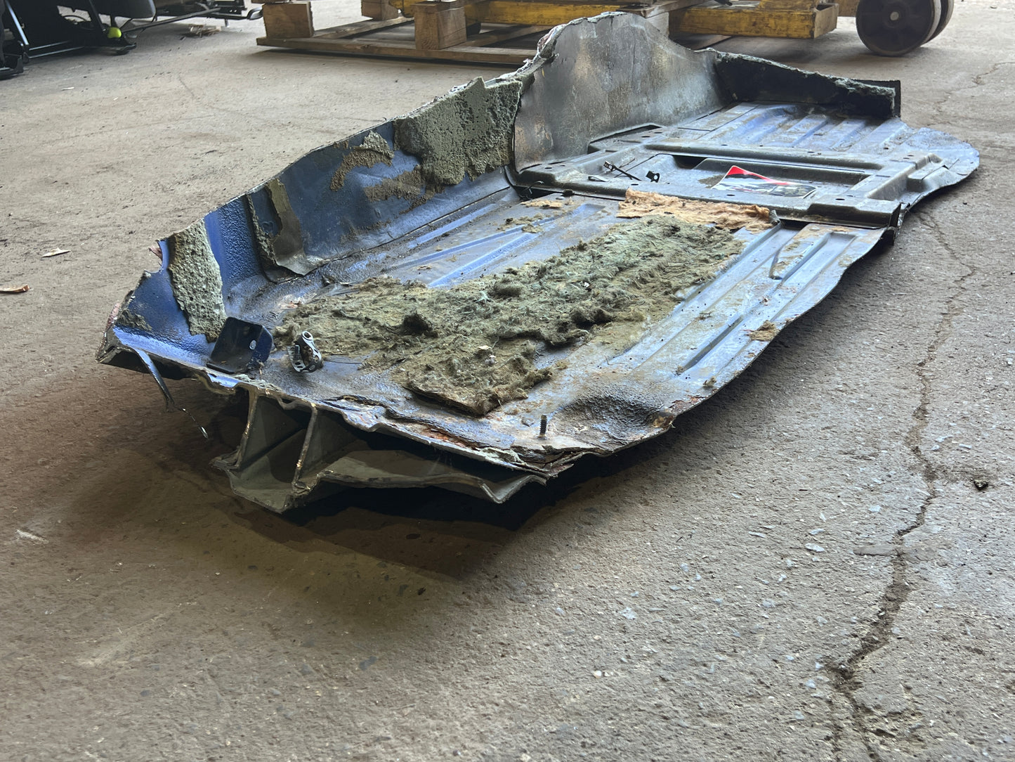 Porsche 944 S2 floor pan right side 94450150100 spares or repair