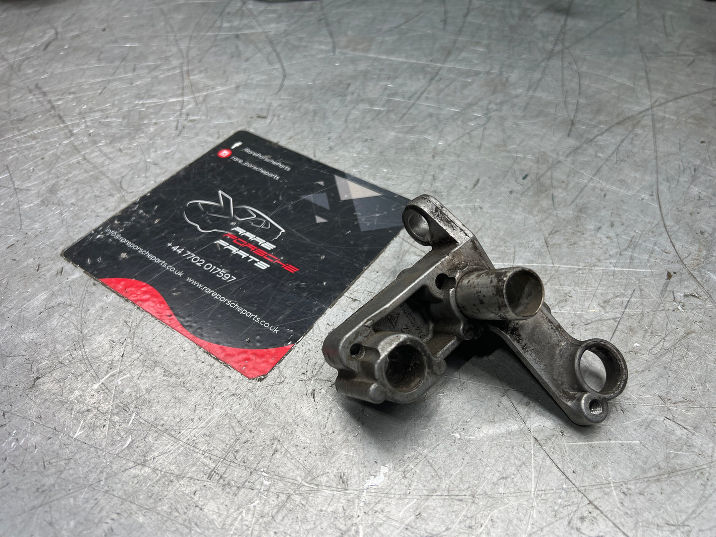 Porsche 944 S flywheel sensor Bell-housing bracket, used 94410132107