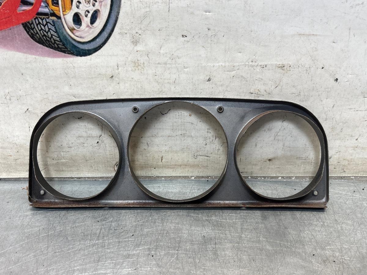 Porsche 914 gauge mounting bezel, used 91455220210
