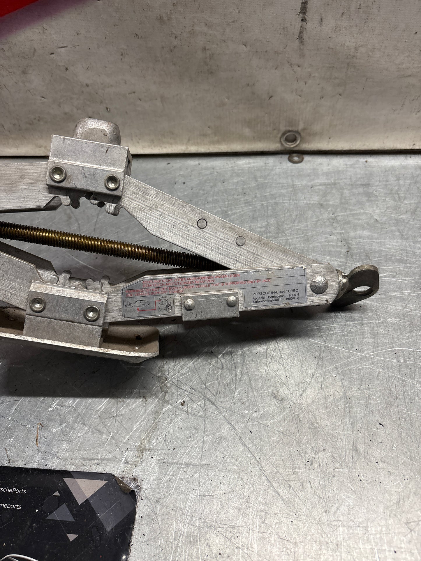 Porsche 944 / 944 Turbo spare tire jack lift, used