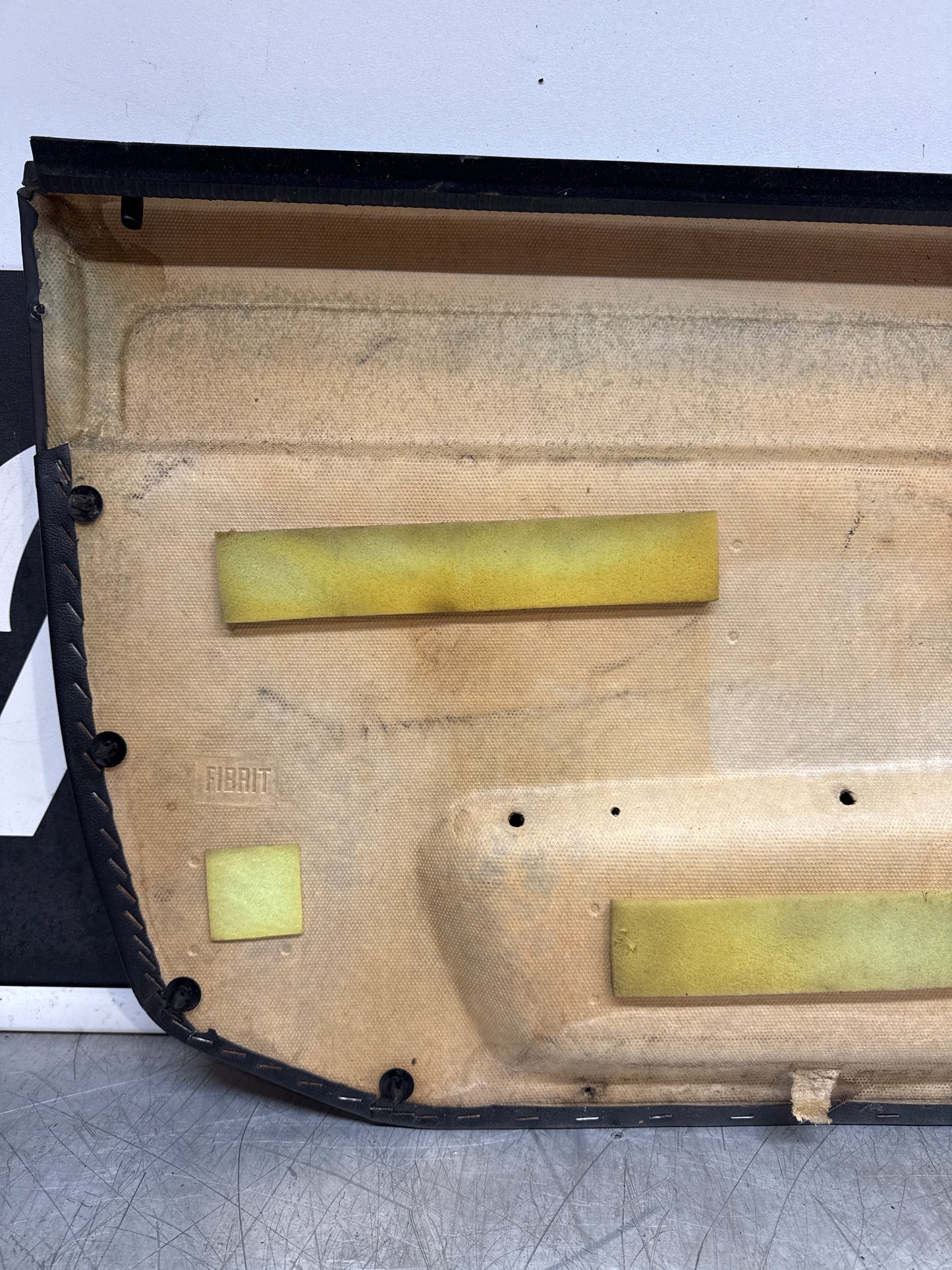 Porsche 924/ 924S/ Early 944  Door cards Pair, Black. Used. 478867011 / 478867012