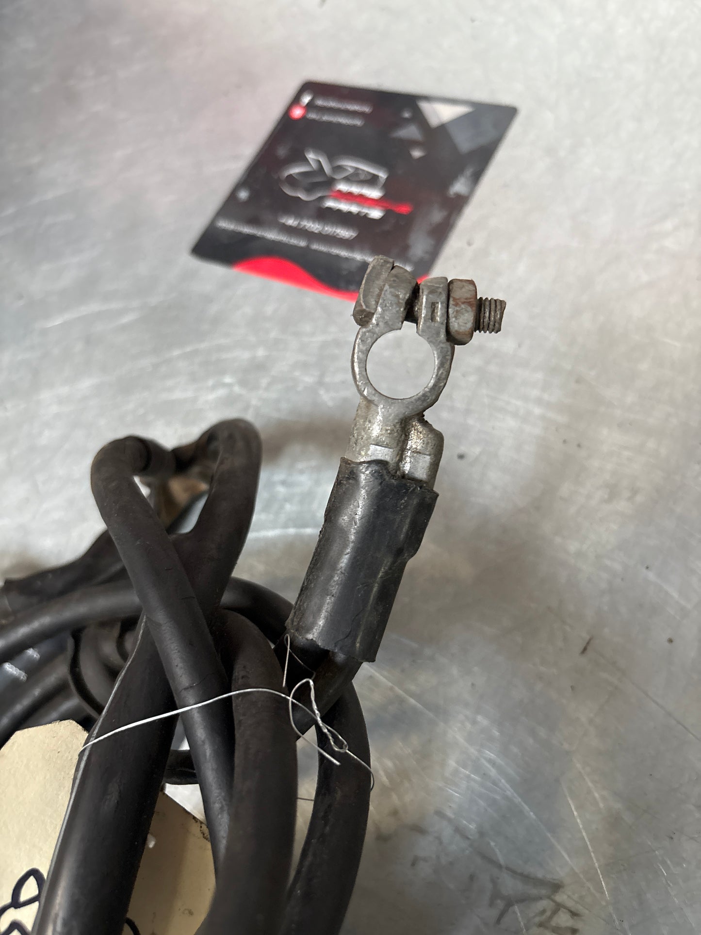 Porsche 944 battery starter cable, used