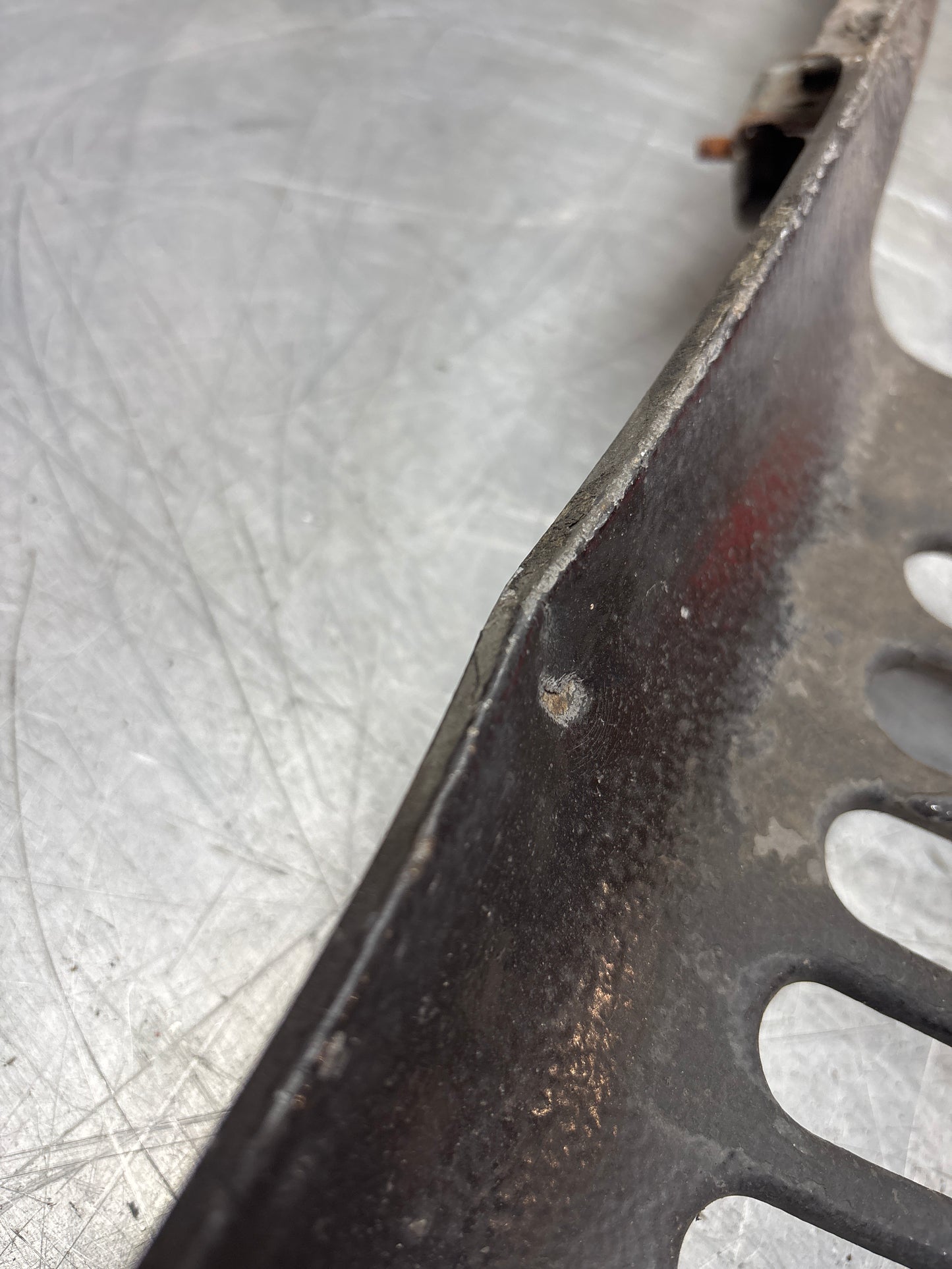 Porsche 924 Turbo Lower front valance, used, 94450303500