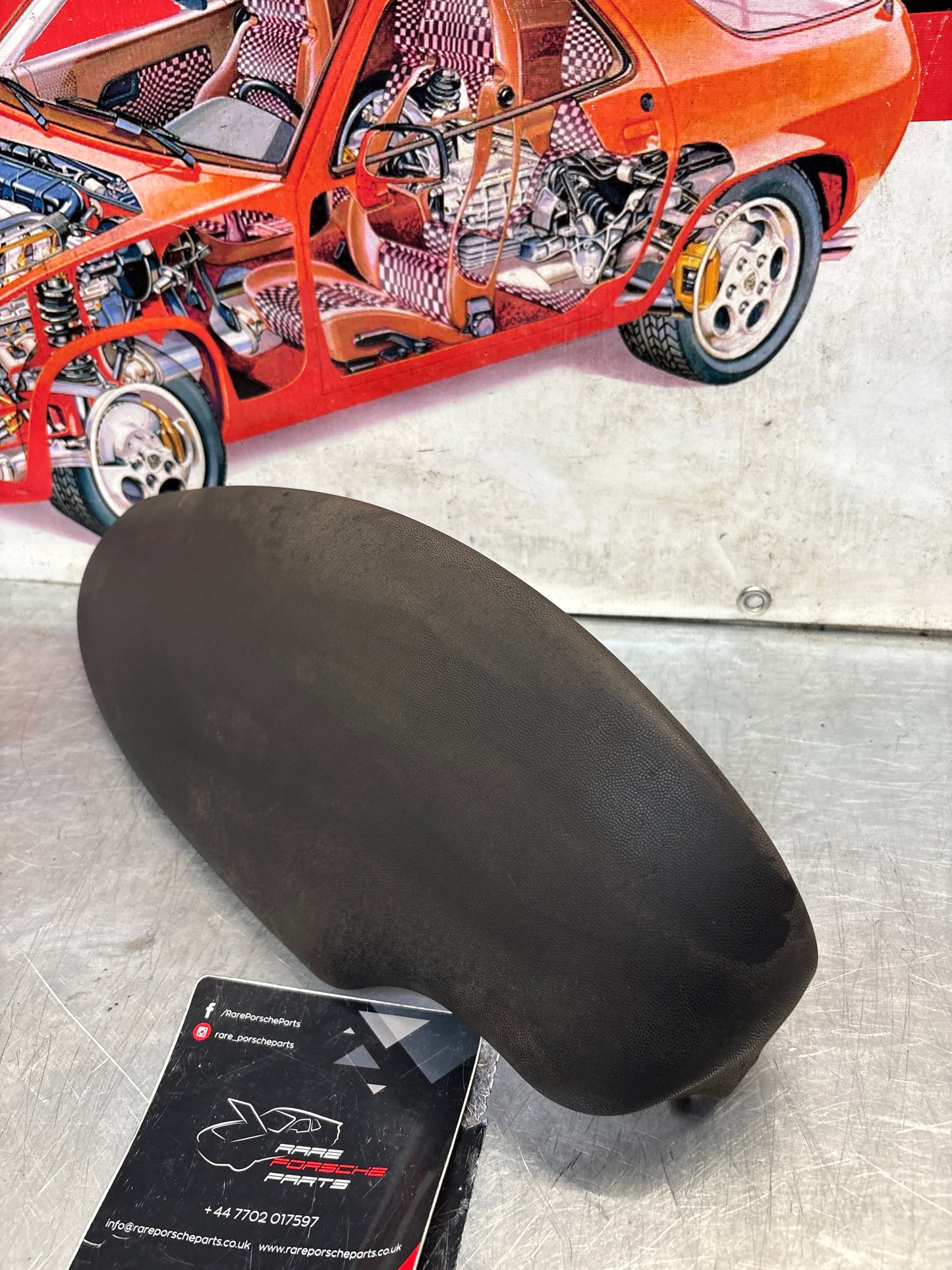 Porsche 911 996 dasboard cluster trim, used, black 99655205902