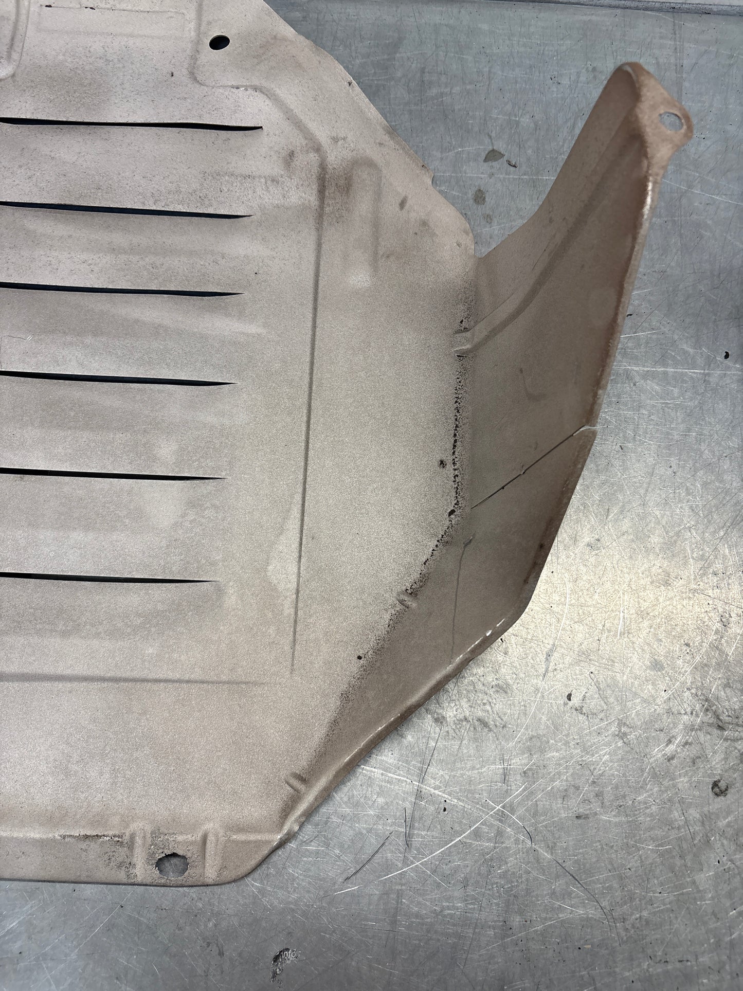 Porsche 944 engine tray / belly pan / undertray used. Aluminium. refurbished 94434116101