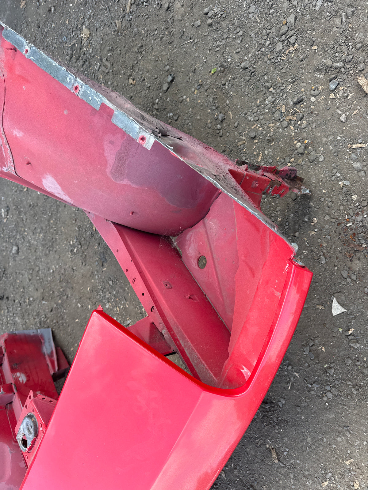 Porsche 924 Front End Cut, Used.