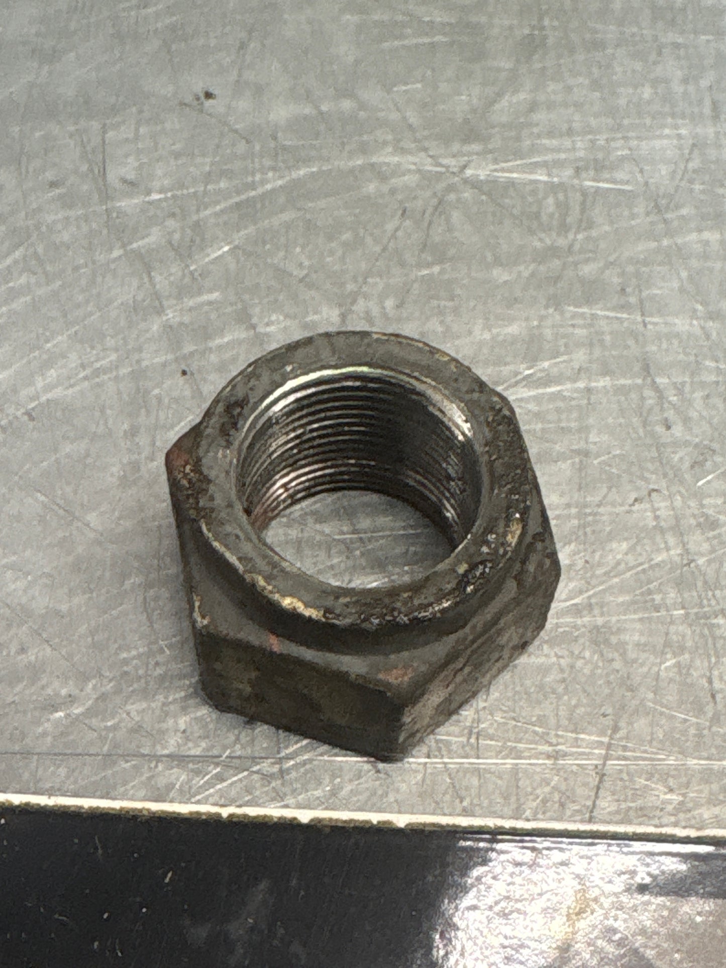 Porsche 928 944 968 911 wheel hub locking nut, used 90091009302