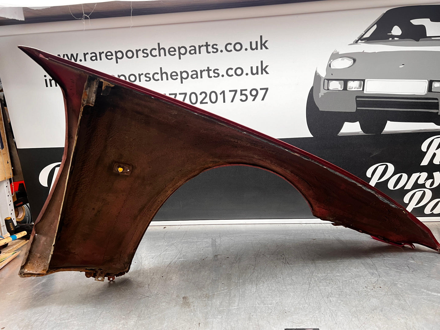 Porsche 944 S2 Turbo left front wing, spares or repair, used 95150302103