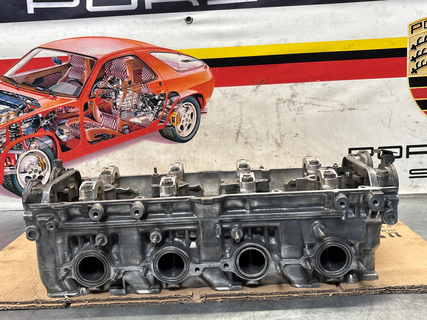Porsche 944 cylinder head, refurbished 9441044138R