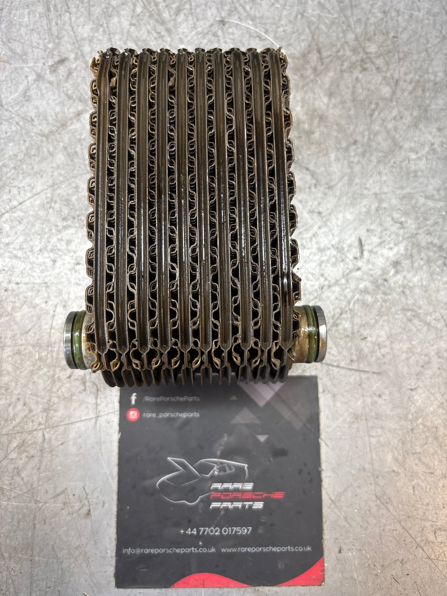 Porsche 924S 944 oil-water radiator, oil cooler 94410716501 used