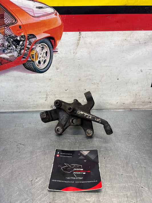 Porsche 928 left steering spindle knuckle, used 92834105713
