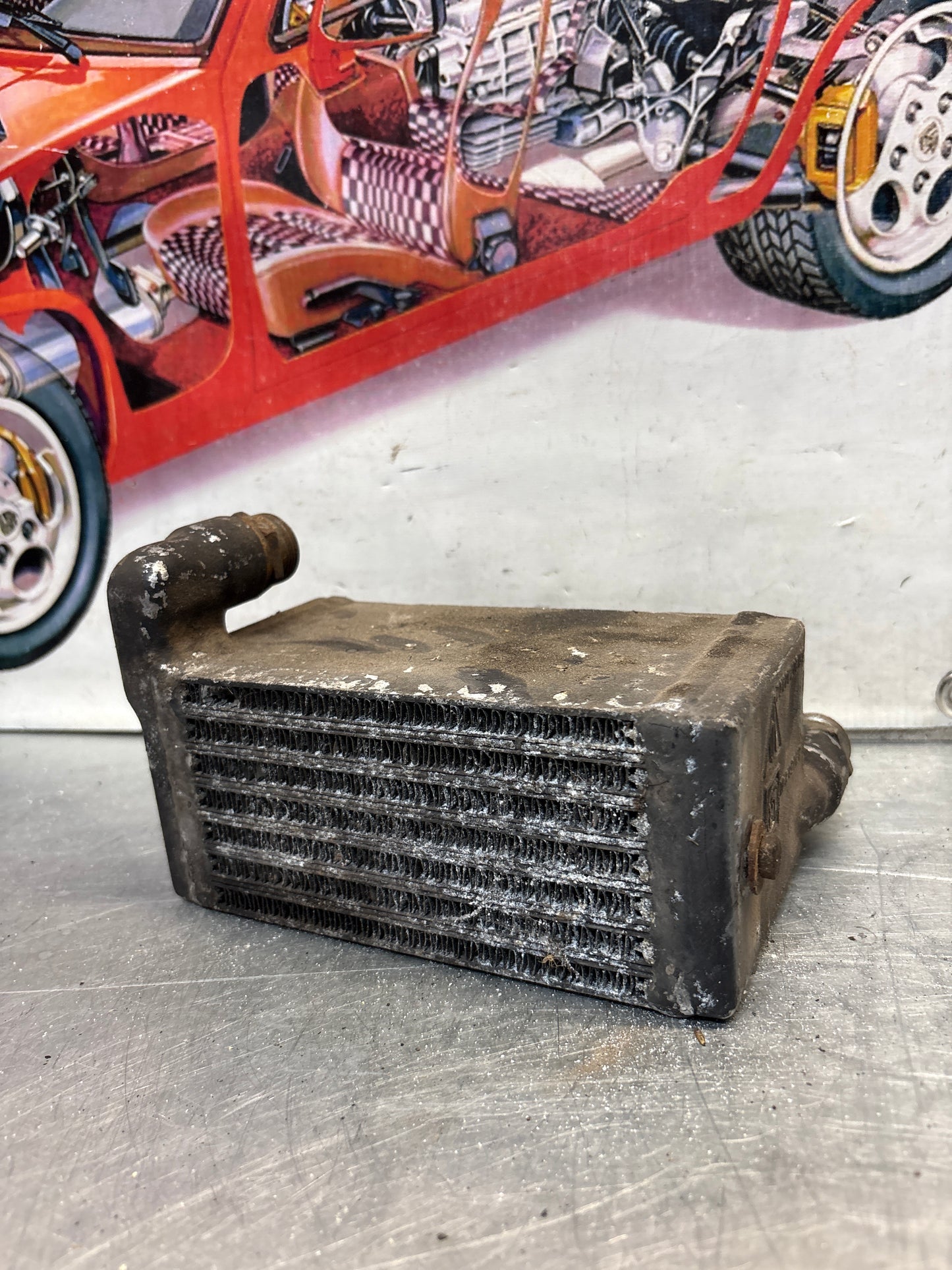 Porsche 944 Turbo Oil Cooler, used 95120730902