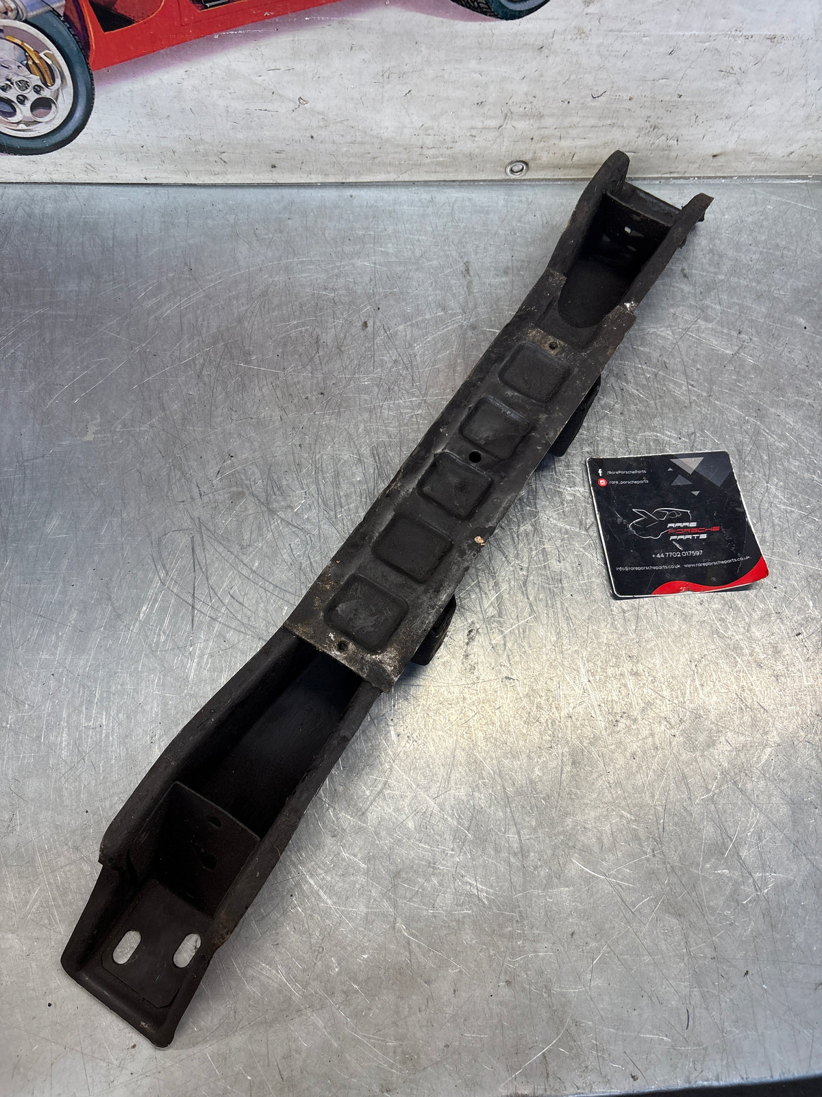 Porsche 924 engine cross member, used 477407321J