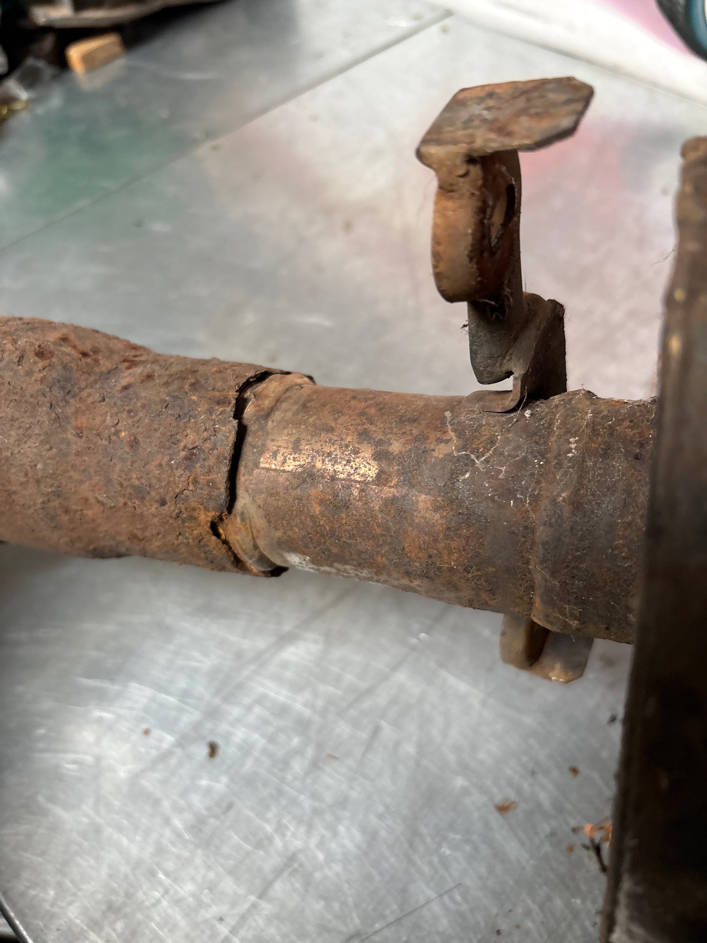 Porsche 944 S S2 genuine exhaust system rear muffler, used 94411104103