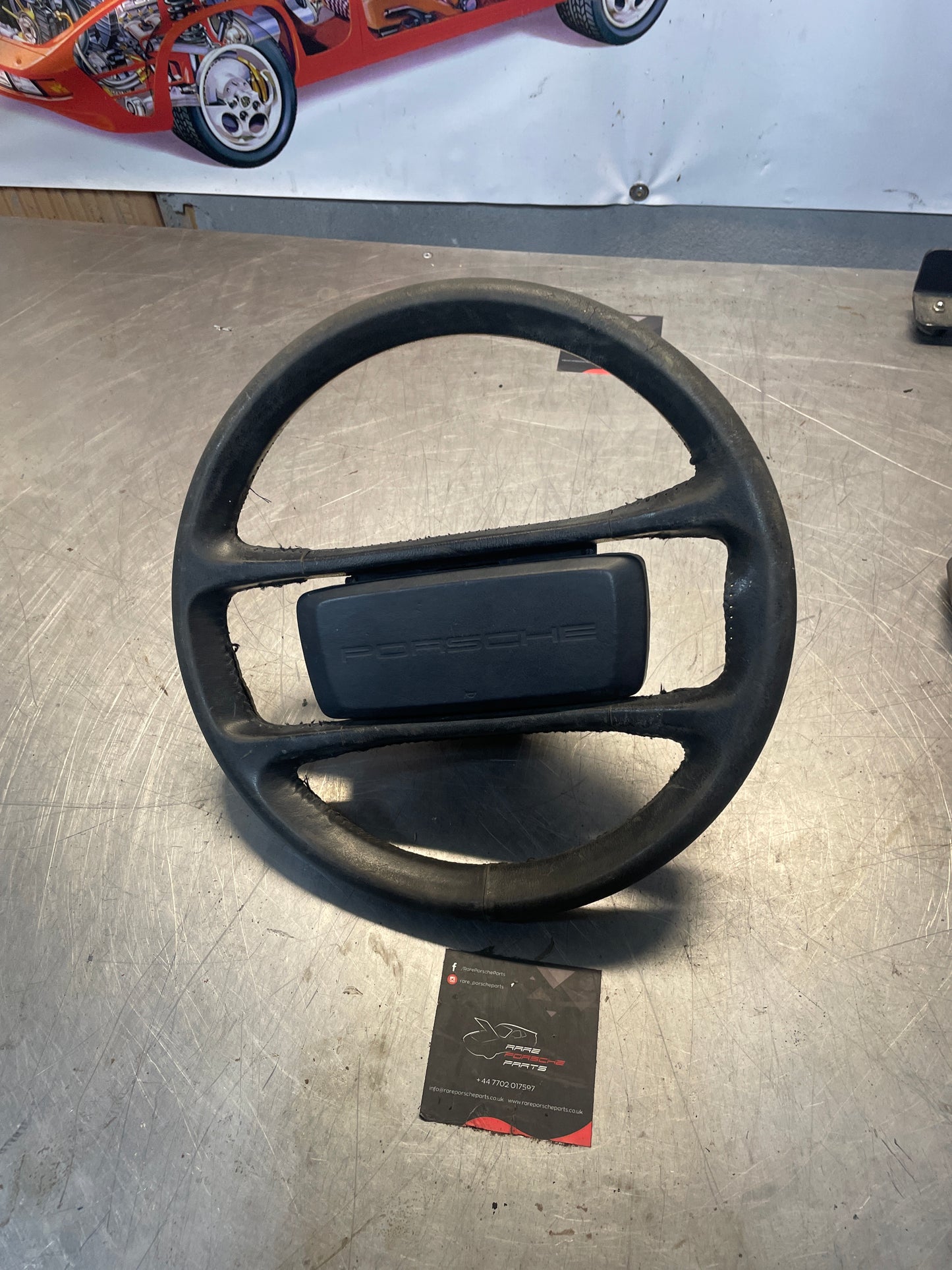 Porsche 944/924 Steering wheel, used 477419091G /H