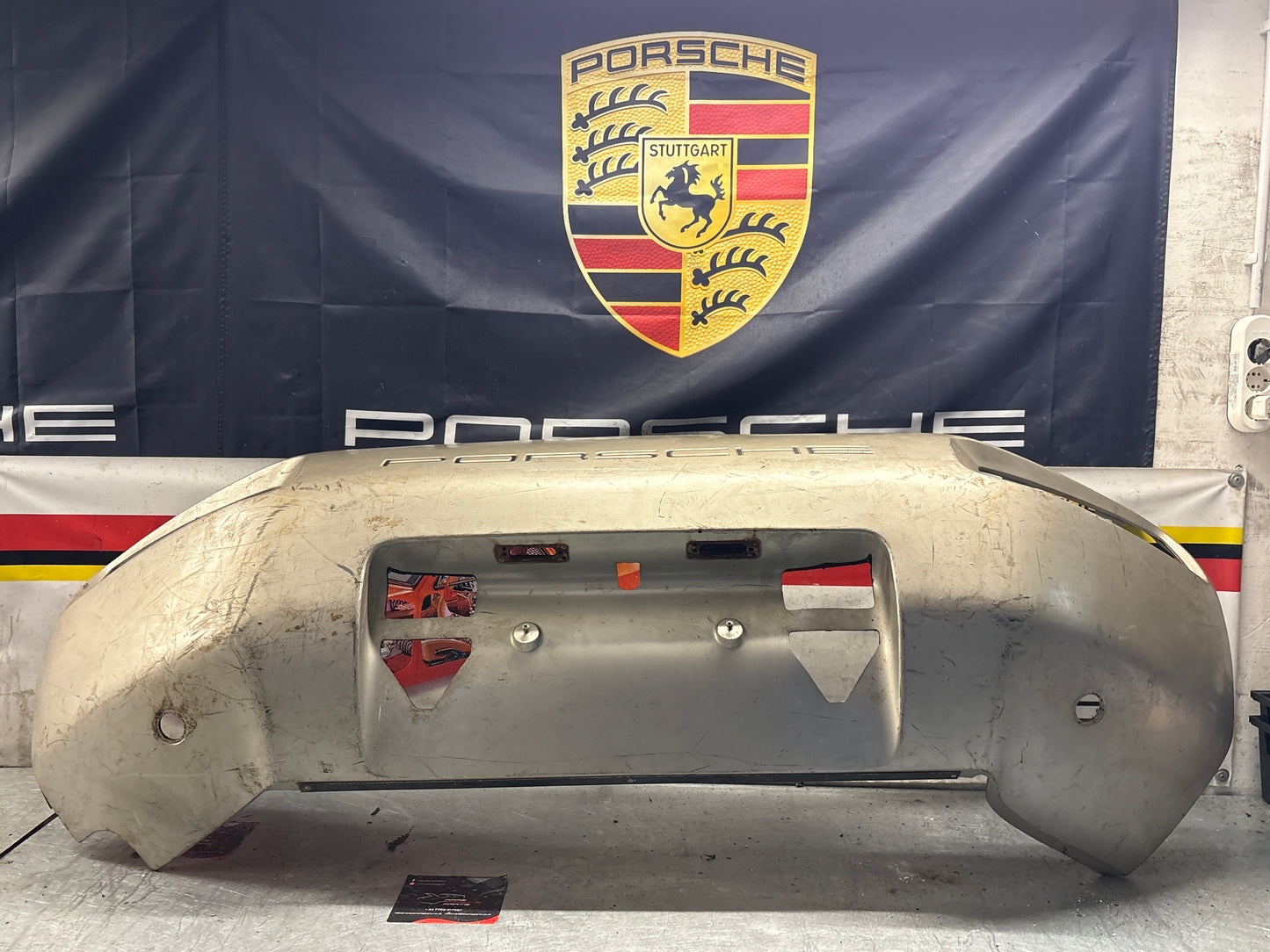 Porsche 928 rear bumper, used 928505023