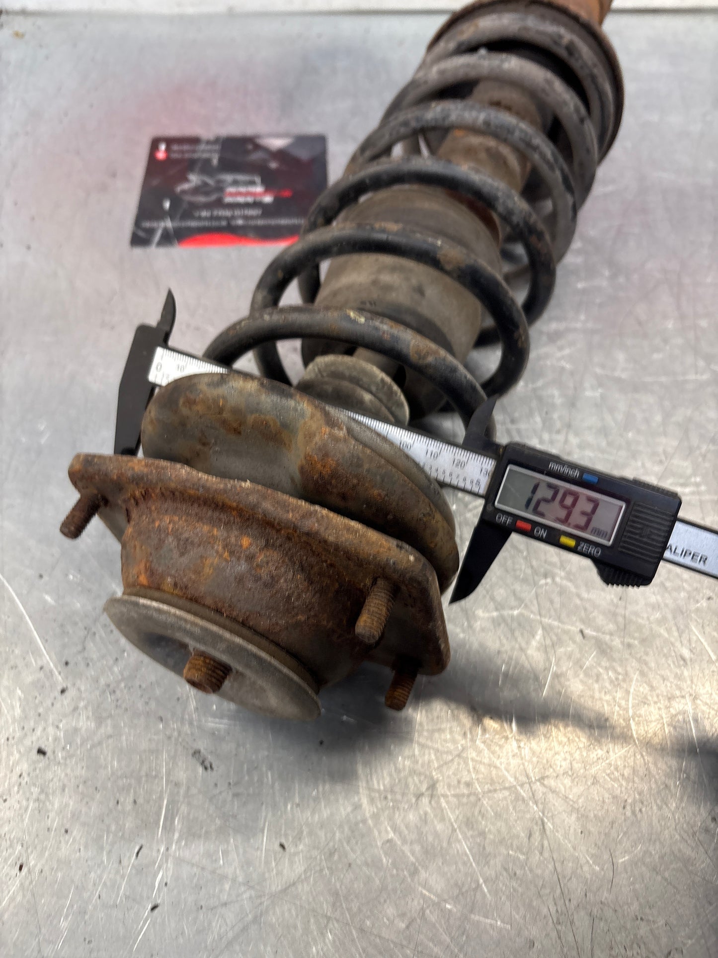 Porsche 924 Front shock absorber, used 477412031F