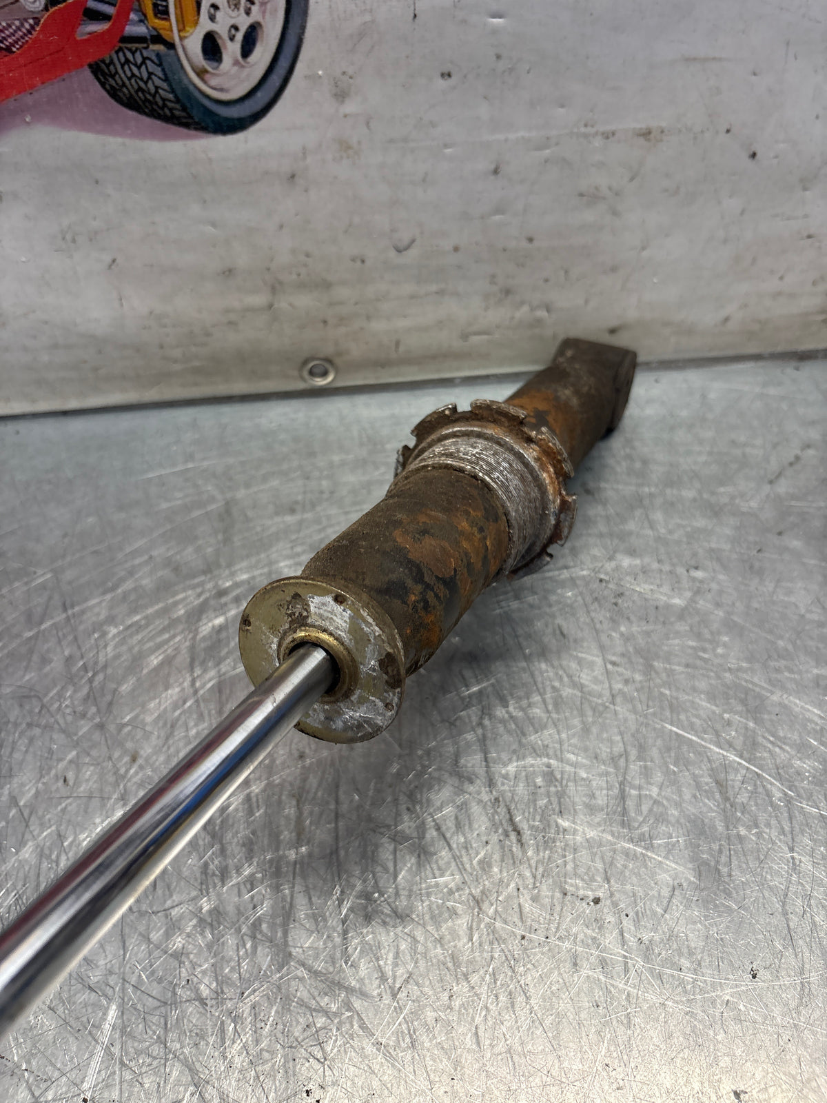 Porsche 911 964 rear shock absorber, used 96433305700