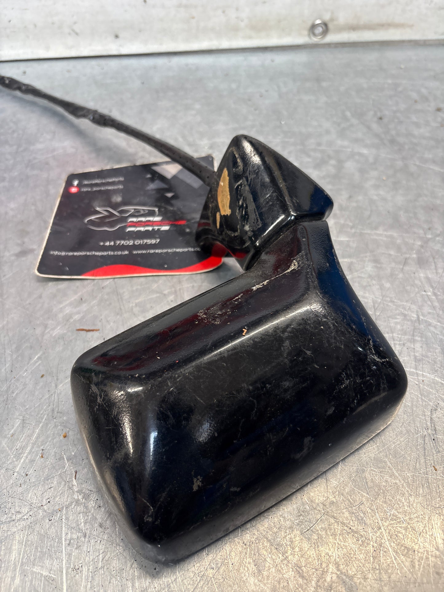 Porsche 924 early left side mirror, used