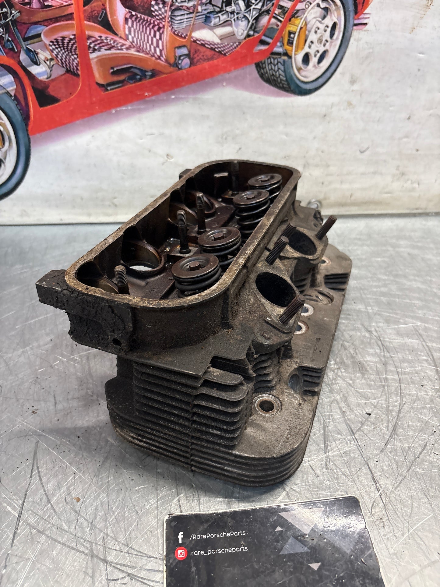 Porsche 914, cylinder head, used 021101371S