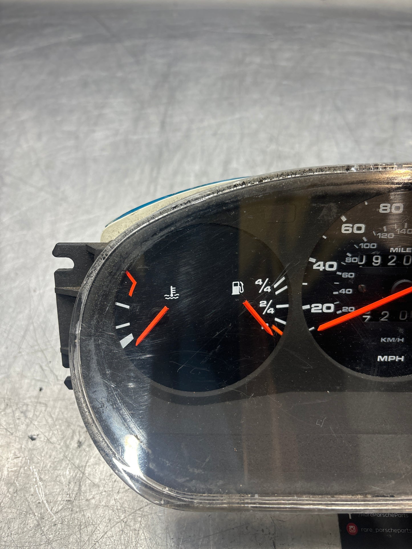 Porsche 944 instrument cluster speedometer 94564131107,86-89, used