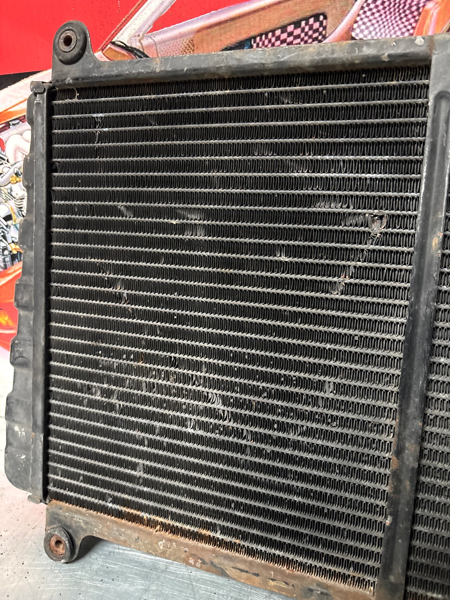 Porsche 924 radiator used 477121251A pressure tested