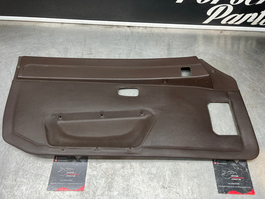 Porsche 924/944 early Porsche brown door card used condition left side, Rhd, 478867011