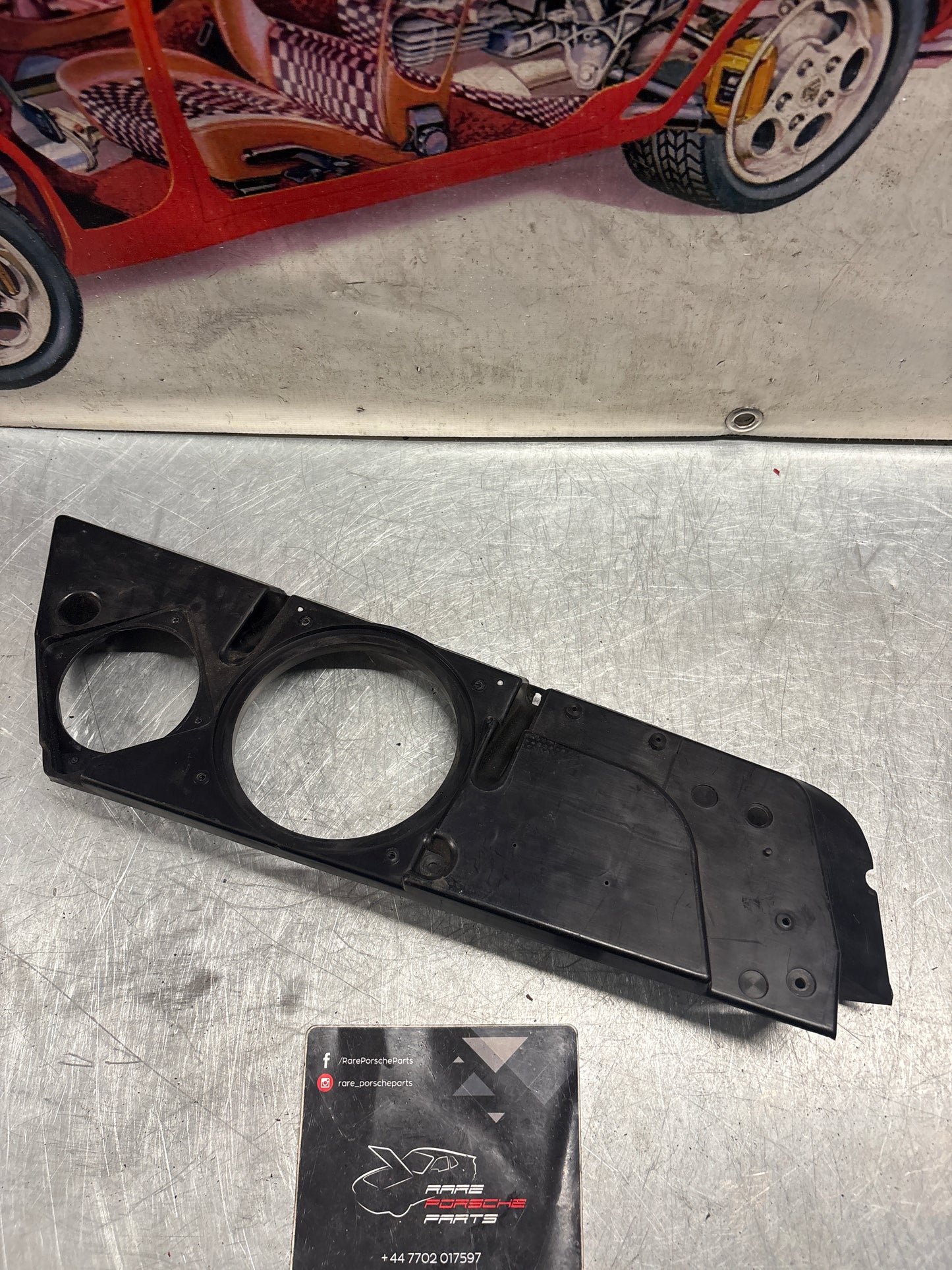 Porsche 944 left speaker board housing, used 94455514300 / 94464503500