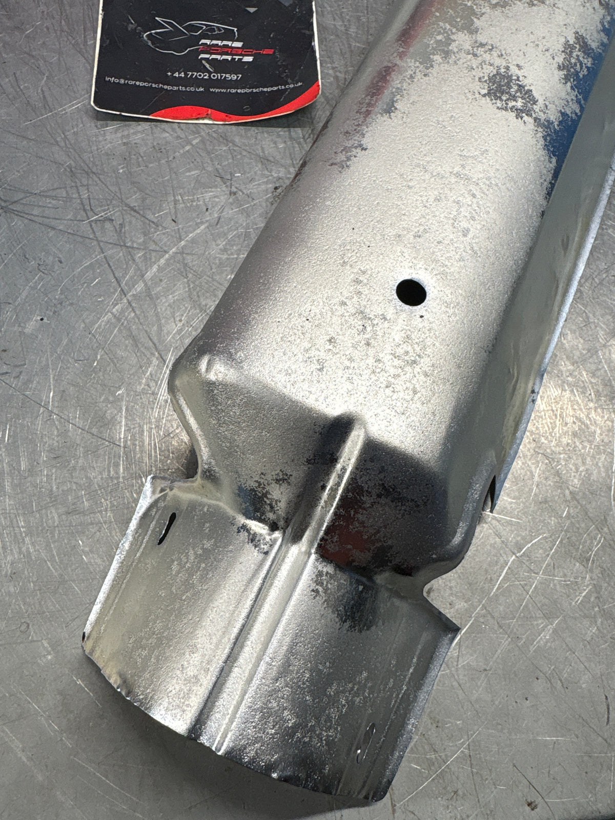 Porsche 924 (from 82) 924S 944 heat shield, middle section, 95150486900, refurbished 