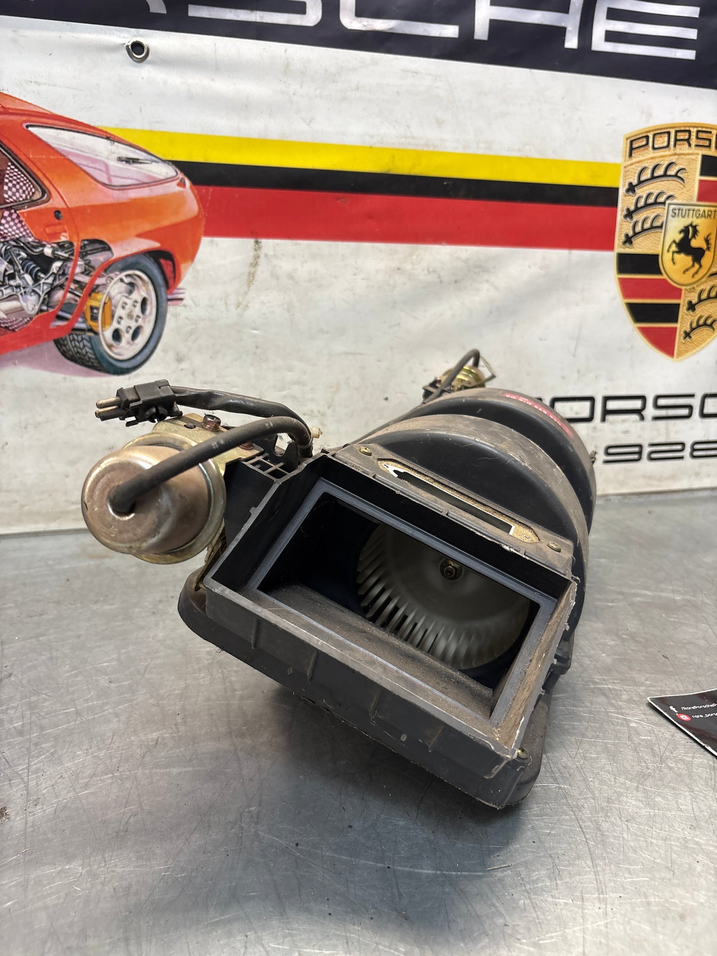 Porsche 944 heater box blower motor, used 94457201503