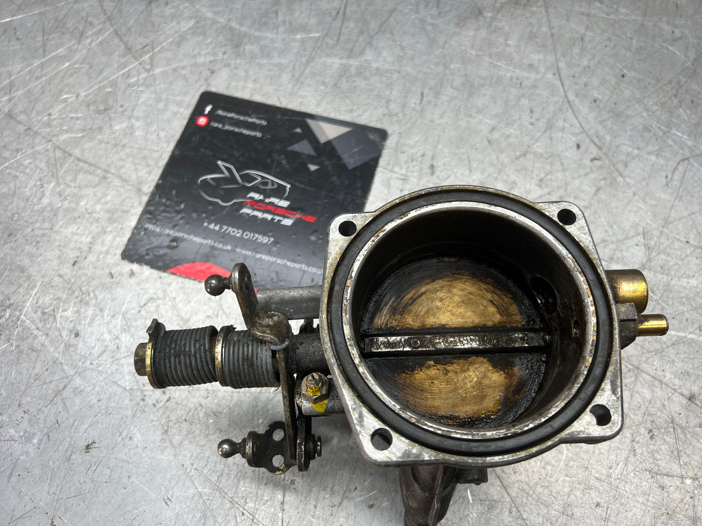 Porsche 928 4.5 Throttle Body Butterfly Valve, 92811009008 used