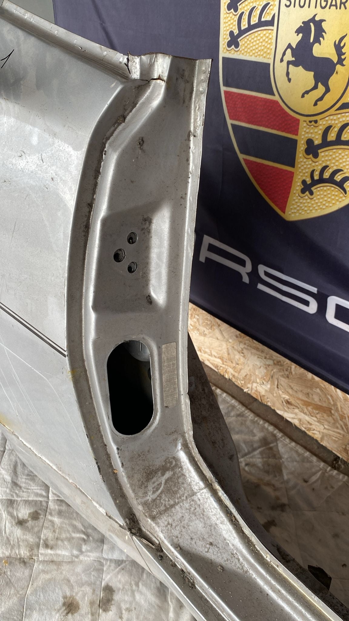 Porsche 924 Right Sill section, 477809848B cut