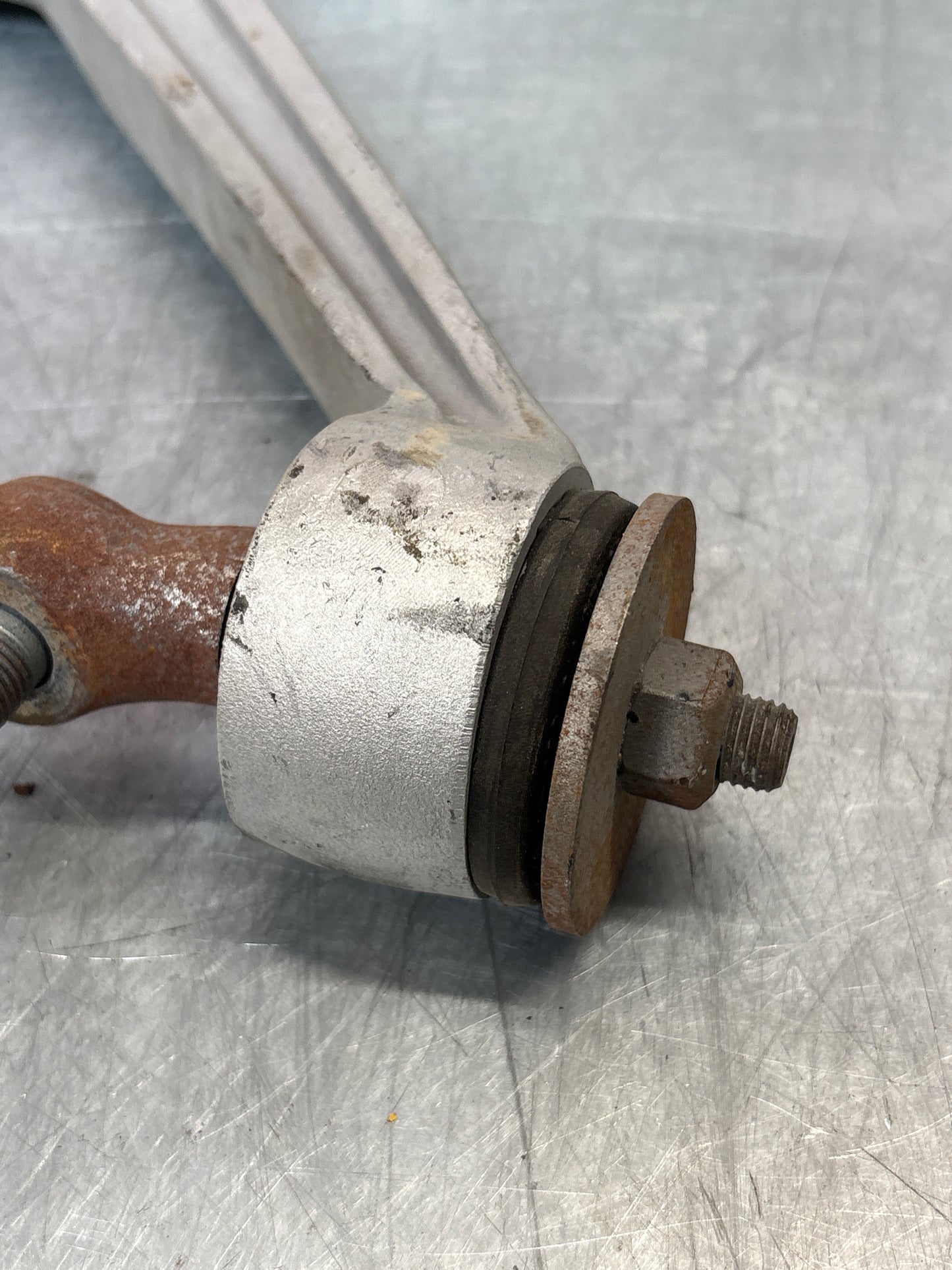 Porsche 928 front upper right control arm, used 92834145822