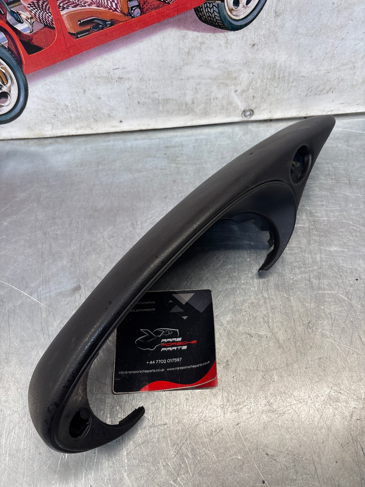 Porsche 911 996 dasboard cluster trim, used, black 99655205902